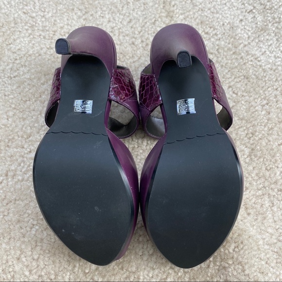 NWT Moda Open-Toed Pumps - Picture 2 of 7